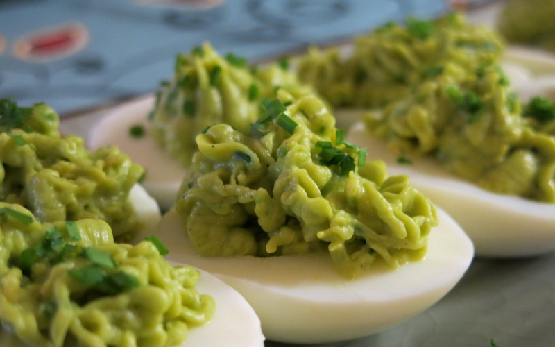 deviled eggs